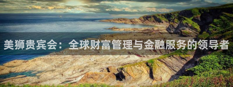 美狮贵宾会官方app下载安装：美狮贵宾会：全球财富管理与金融服务的领导者